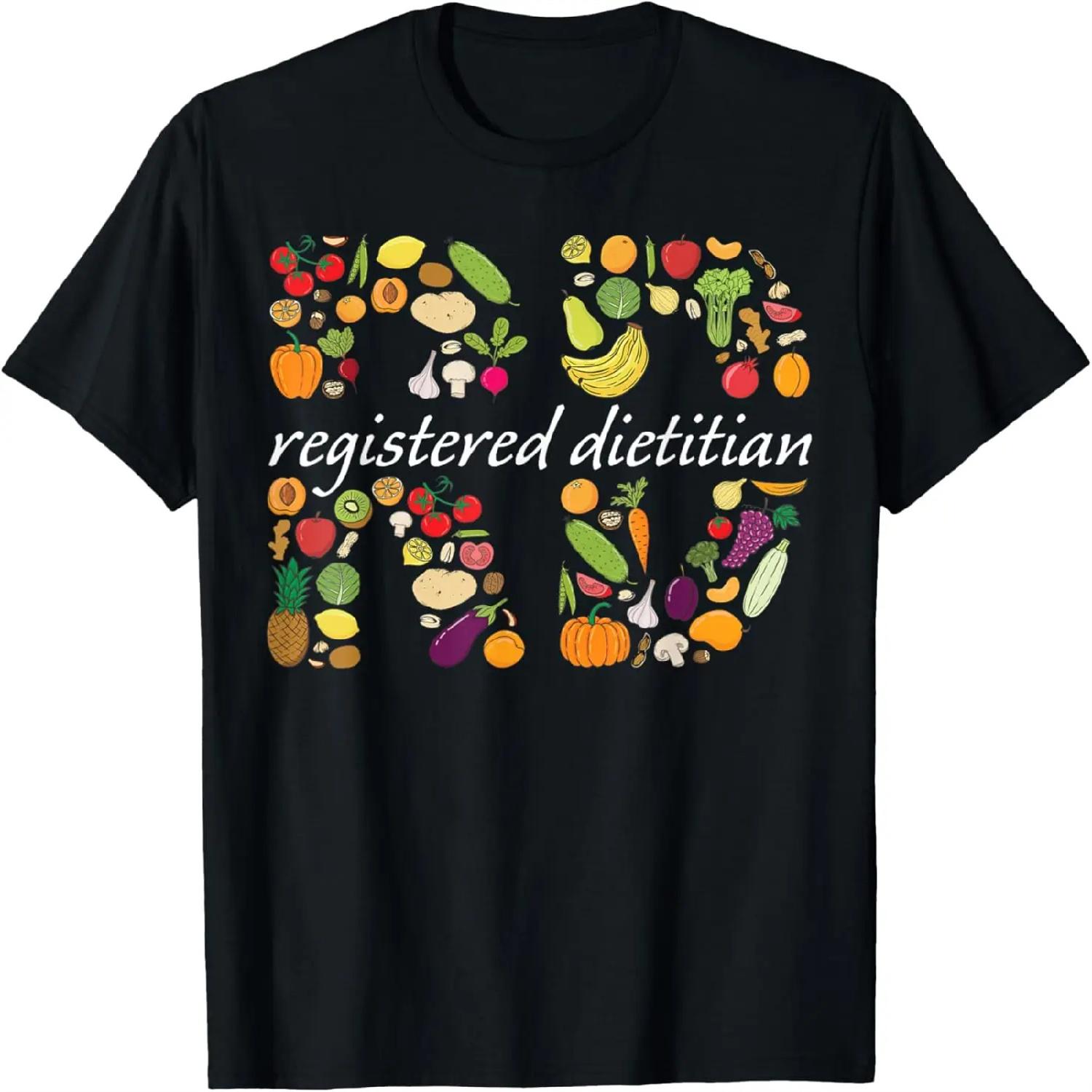 Cute Registered Dietitian Appreciation T-Shirt S