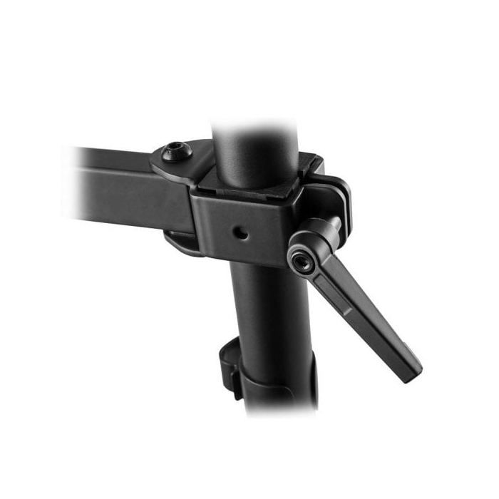 Bras articulé pour 2 écrans - Velleman - 73142 - Réglable - Inclinaison - Rotation 360°