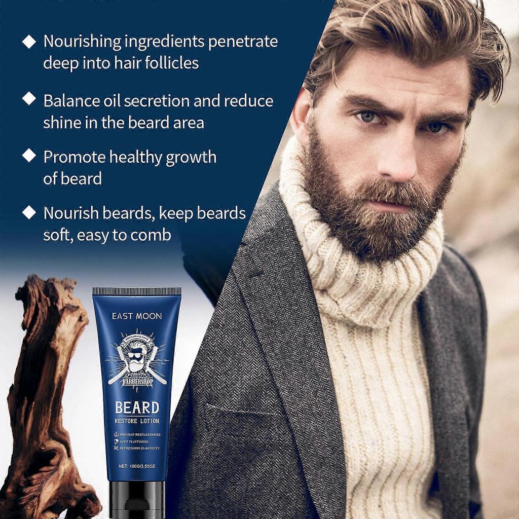 Revitalize Your Beard with Sandalwood Beard Conditioner, Hydrating, Repairing, and Softening ,100g