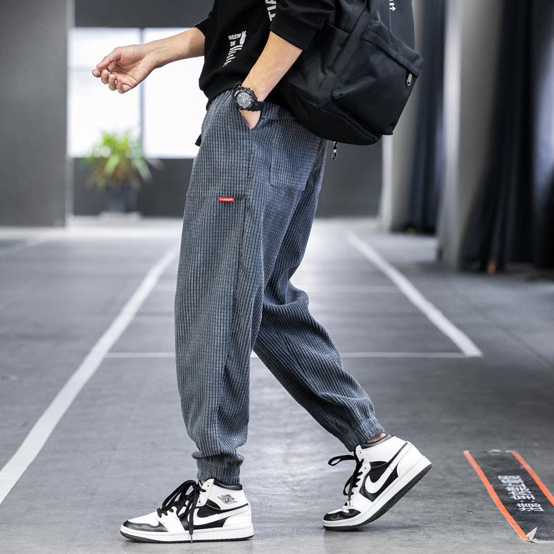 

Мужские вельветовые брюки на флисовой подкладке и подростковые брюки на флисовой подкладке - Коллекция Осень/Зима 2022 3XL