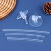 1Pc Suction Cup With 1 Straw Replacements For Thermos Bottle Straw Stem Drinking Straw Set For Kids Adult Feeding Accessories