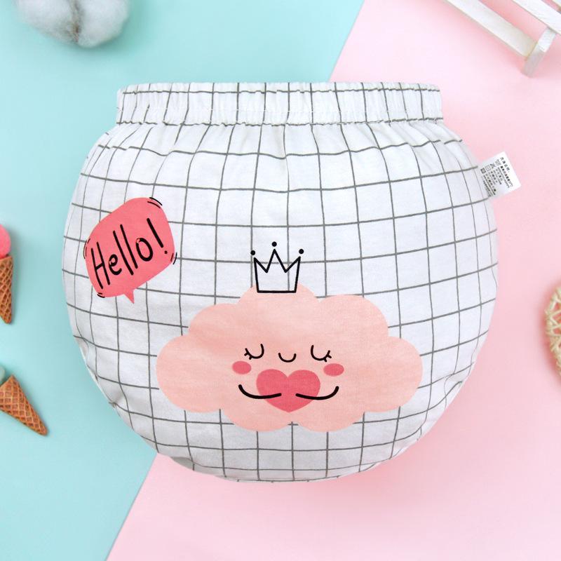 2024 Korean Style Cartoon Print Underwear Shorts for Baby Boys and Girls - Four Seasons Collection