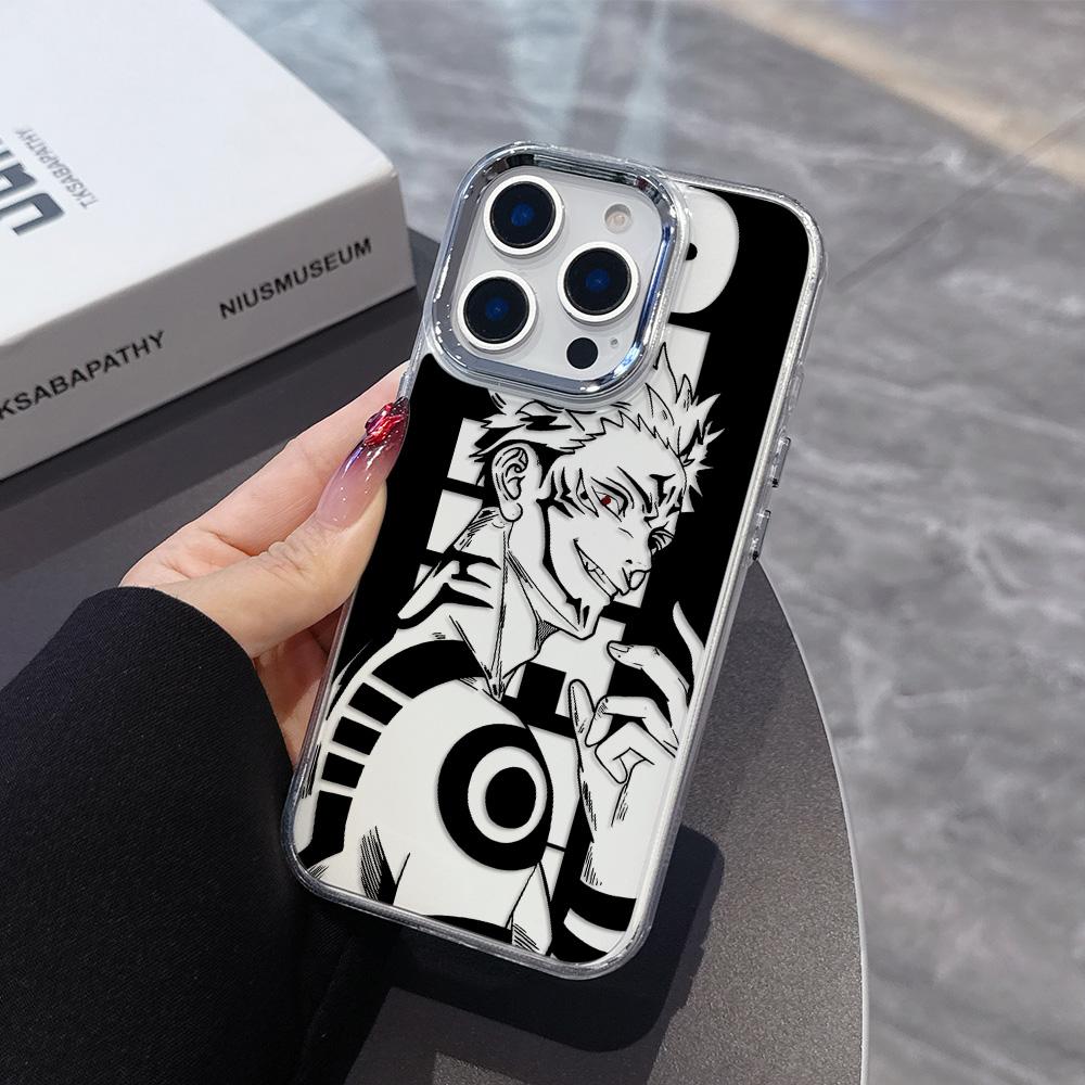 New Jujutsu Kaisen Anime Phone Case For iPhone 17 16e 16 15 14 13 12 11 Mini Pro Max X XR XSMAX 8 7 Air Plus Transparent Cover