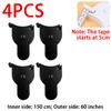 Portable Measuring Tape Mini Ruler Retractable Metric Tape in Inches Measuring Film for Body Soft Measuring Tape