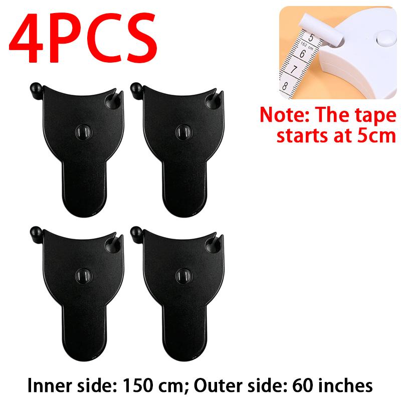 Portable Measuring Tape Mini Ruler Retractable Metric Tape in Inches Measuring Film for Body Soft Measuring Tape