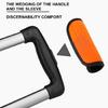 2Pcs Soft Grip Travel Luggage Handle Cover Neoprene Suitcase Protective Wraps Easy Installation Travel Bags Accessories