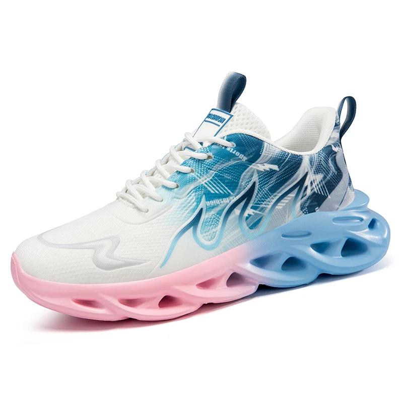 נעלי ריצה לגברים נוחות נעלי קז'ואל לגברים נושמות נעלי ספורט לגברים טניס מסקולינו קלות משקל נעלי ספורט לגברים נשים ריצה