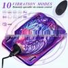 Elektrischer Intim-Massager mit Vibration - Tragbares Silikonpad für Männer & Frauen