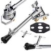 Metal Bass Drum Legs with Nonslip Design Drum Stand Replacement Feet for Secure Percussion Instrument Setup & Stability