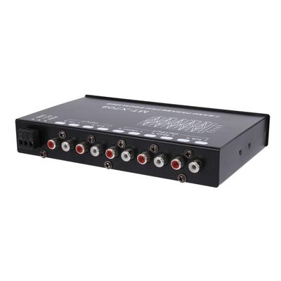 Symbiamo 7 Band Car Audio Equalizer, Adjustable 7 Band EQ Car Amplifier Graphic Equalizer with CD/AUX Input Selection Switch, Black