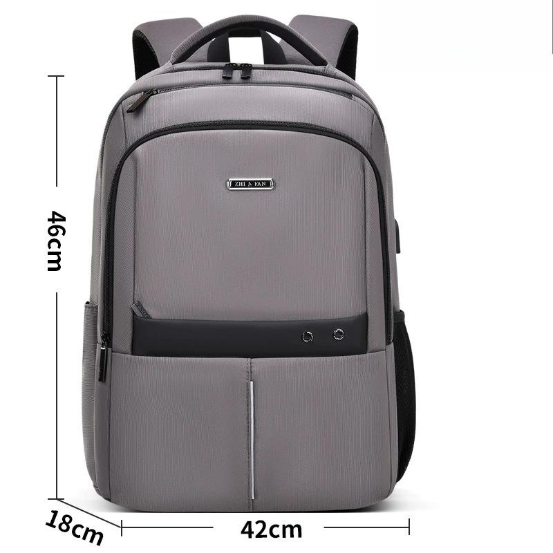 Men's Backpack, Large Capacity, Lightweight, Business Trip Computer Bag, Waterproof, High Appearance Level Business Backpack