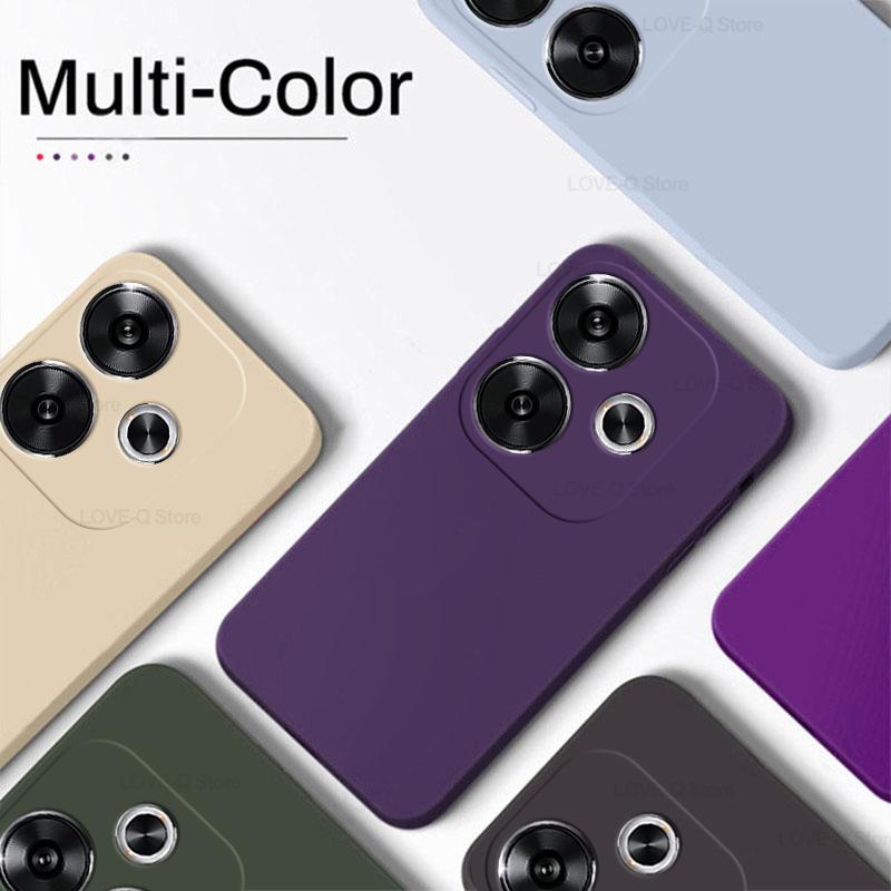 Soft TPU Cover For Poco F6 Pro Case Upgraded Liquid Silicone Phone Case