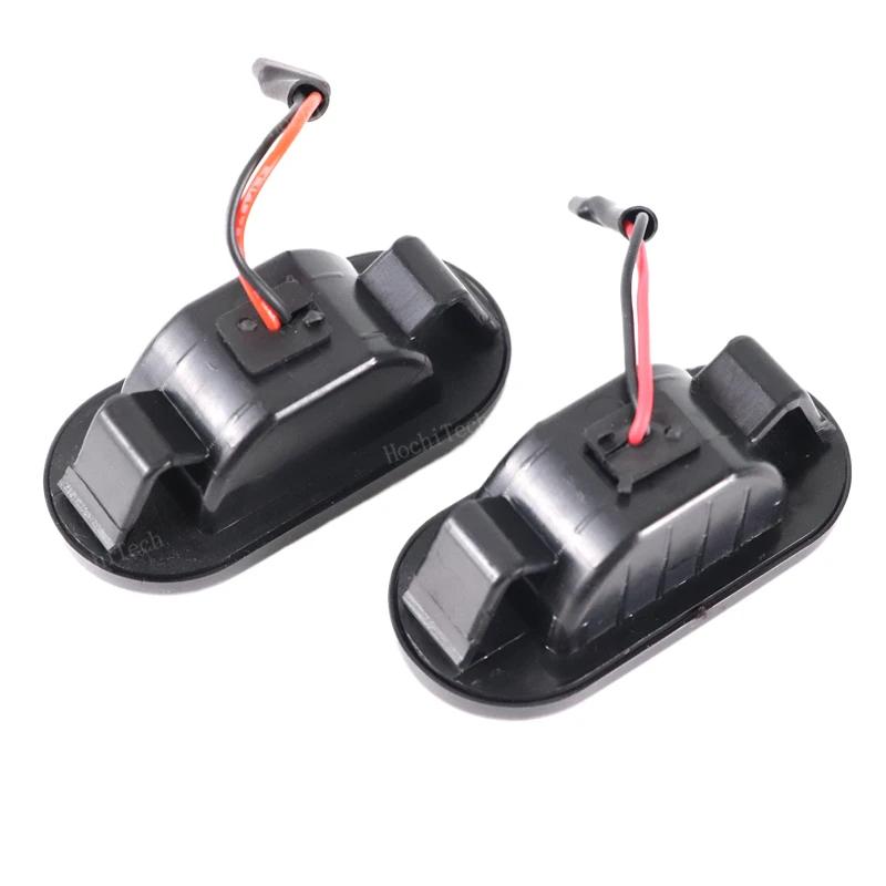 For Nissan Tiida C11 Note E11 NE11 Micra K12 NP300 Navara D40 Qashqai J10 Pathfinder Dynamic LED Side Marker Light Signal Blinke
