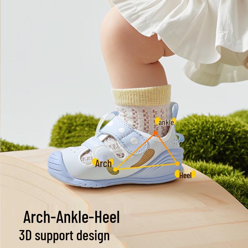 Ginoble Kids' Soft-Sole Learn-to-Walk Sandals
