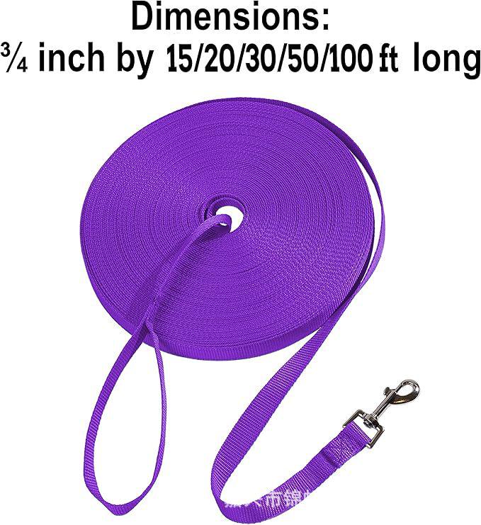 Extra Long Wide Pet Leash: Robust Training and Tracking Rope for Large Dogs