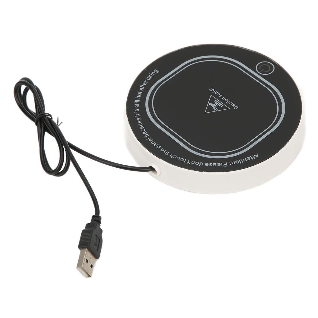 Cup Warmer Pad Constant Temperature USB Intelligent Utility Cup Heating Mat for Coffee Milk Tea