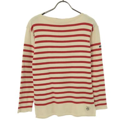 Fileuse d’Arvor Feito na França borda Manga comprida Camisola basca XS Corte Feminino Usado