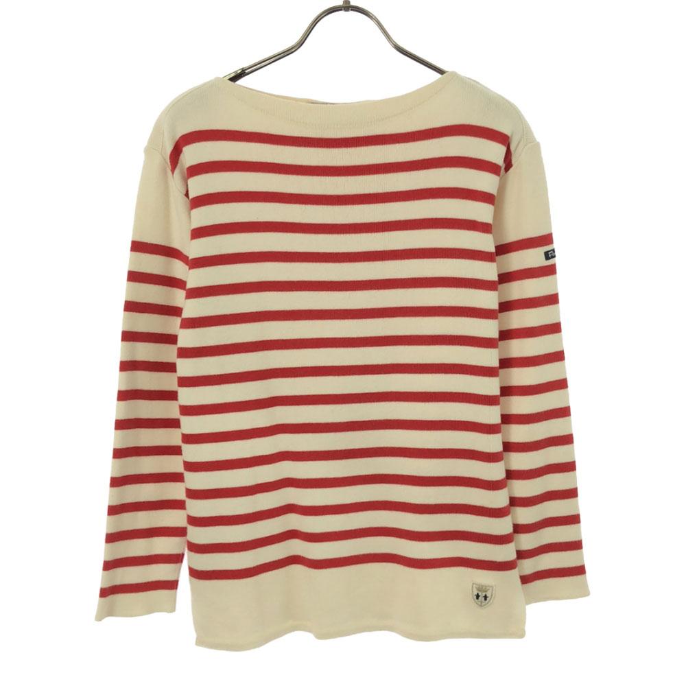 

Fileuse d’Arvor Made in France border Long sleeve Basque shirt XS Cut Women Used