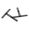 Corner Connector Furniture Brackets  Chair Drawer Flat Connector Stainless Steel Slotted Hole Perforated Plate Furniture Support
