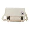 Messenger Classic Fashion Multi-Pocket Snap Closure Polyester Shoulder Crossbody Bag Unisex Bags White 10026011-A08