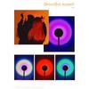180 Degree Rotation Projection Lamp Light Visual Mood Rainbow Sun Sunset Light