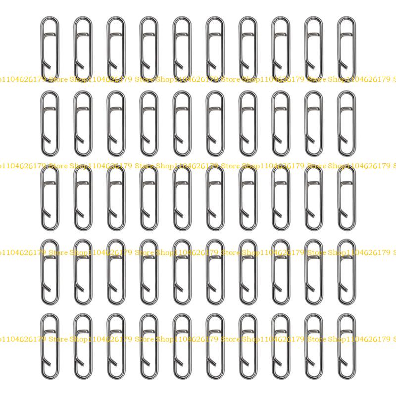 

A1A2 Fast Snaps Speed Clip Fishing Tackle Power Fishing Clip Quick Changing Connector Link Split Rings Snaps Fishing Clip