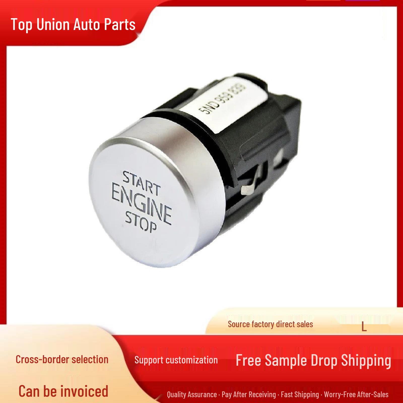 Volkswagen Tiguan One-Button Ignition Switch 5ND959839A YC