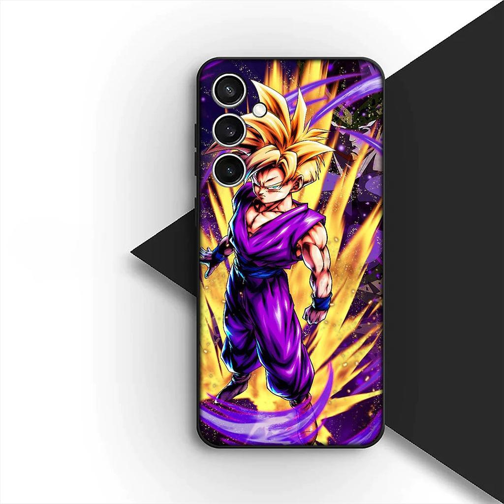 Cover for Samsung Galaxy S20 S22 S21 FE Ultra Plus A07 A17 A15 A16 A25 A57 A37 Phone Case Anime Son Gohan Dragon Gokus Ball