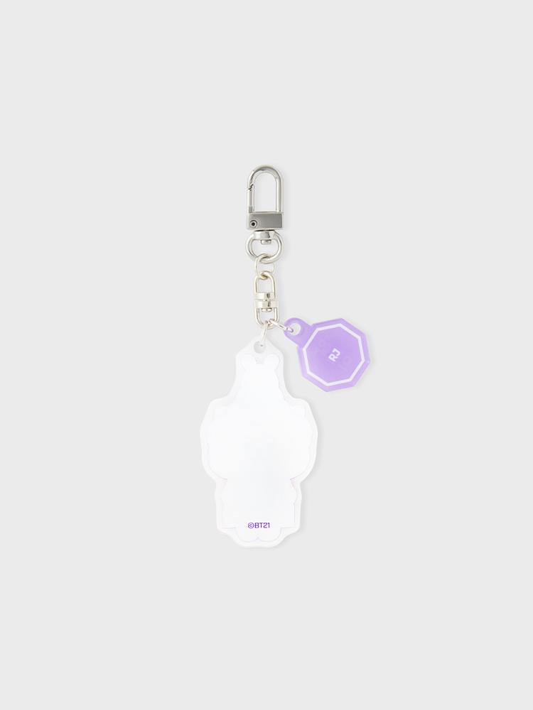 Line Friends BT21 RJ Baby K Edition 2 Acrylic Keyring