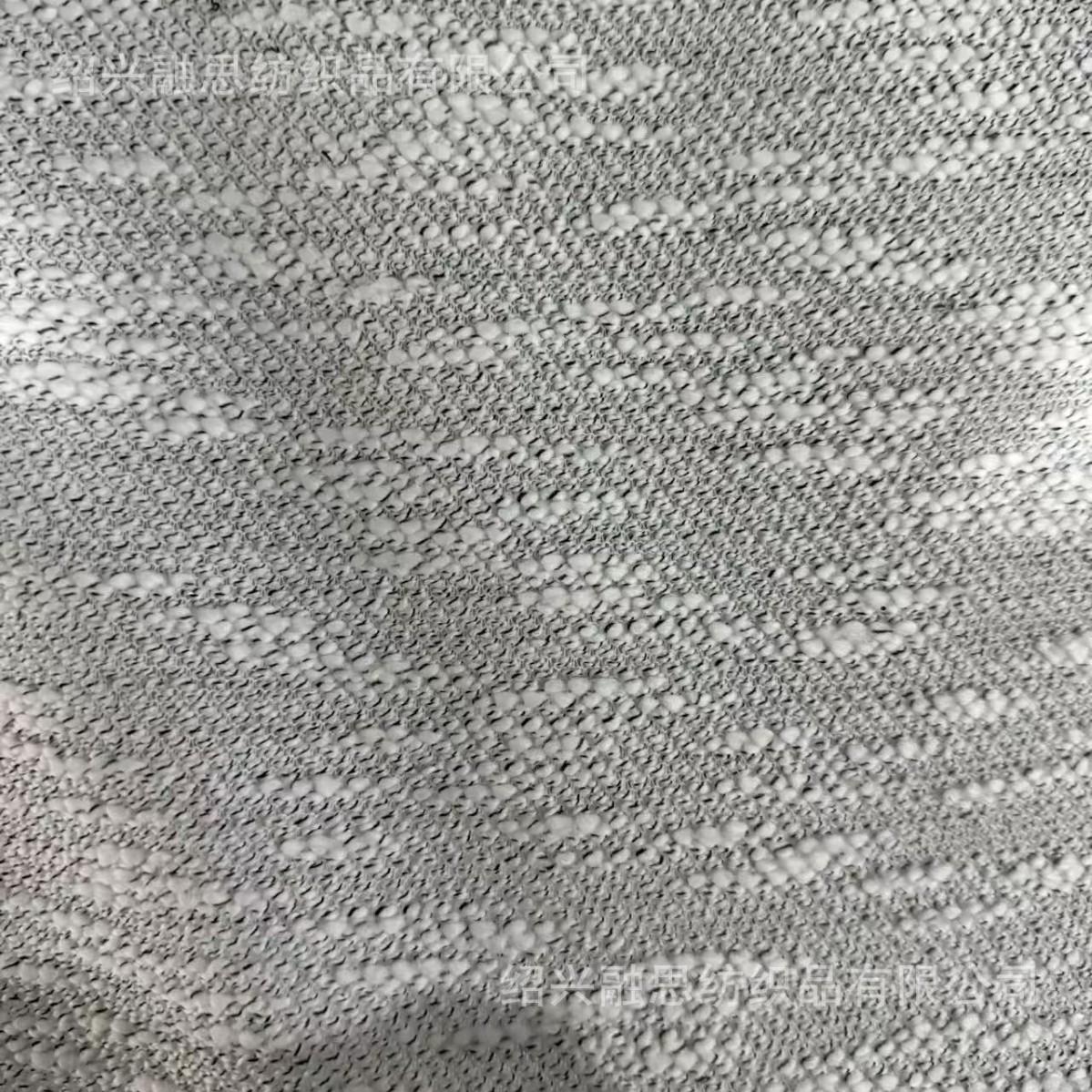 Bamboo Joint French Terry Fish Scale Fabric Sweatshirt
