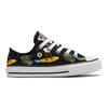 Converse Chuck Taylor All Star Canvas Comfortable Versatile Durable Low Top Kids Canvas Shoes Kids sneaker Black Green Yellow 671293C