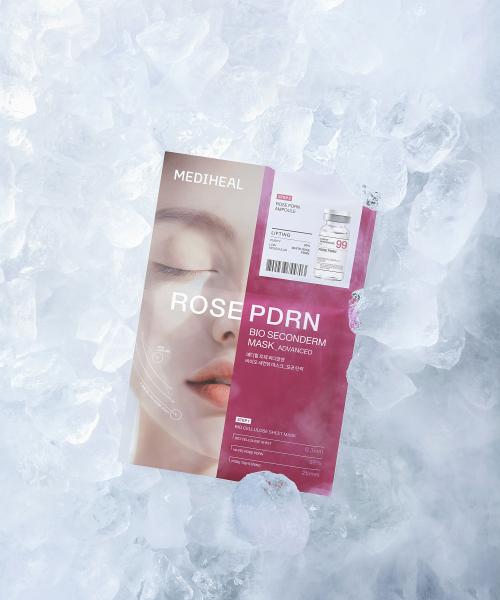Mediheal Rose PDRN Bio Seconderm Mask 10 Sheets [Pore Elasticity] NONE