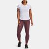 Under Armour Running Tights Capri Fitness Sports Leggings Women Bottoms Gray Mauve 1361382-554