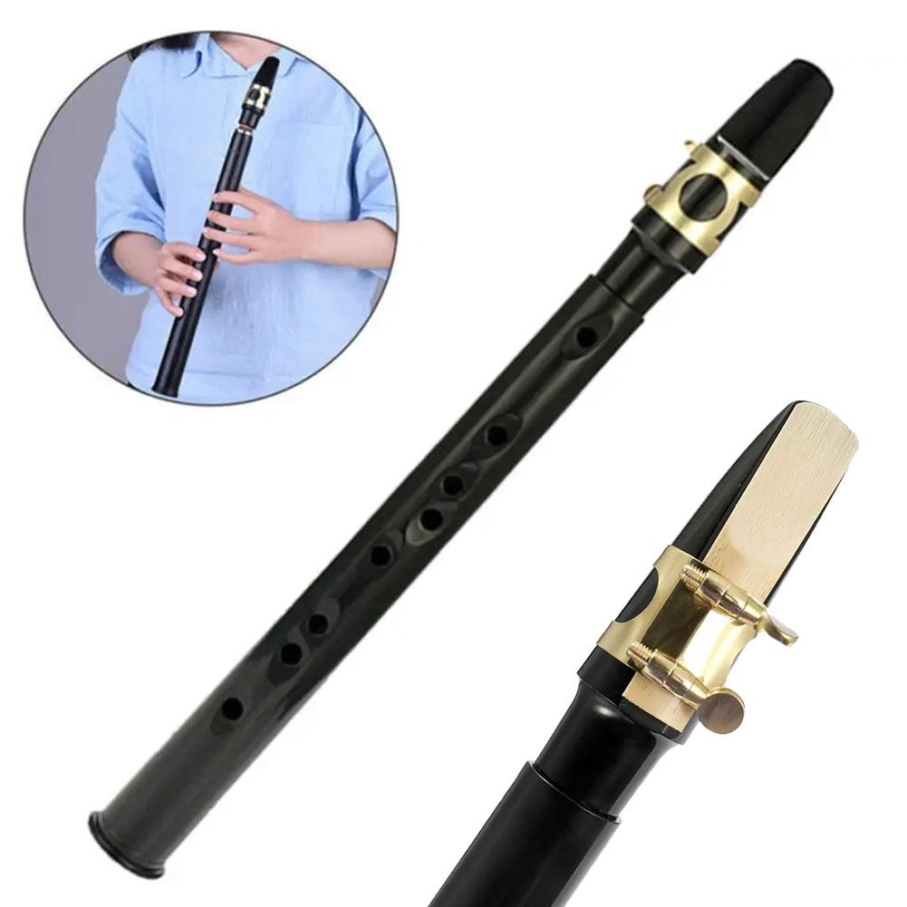 Pocket Saxophone Sax Mini Saxophone Portable Little Saxophone With Carrying Bag Woodwind Instrument