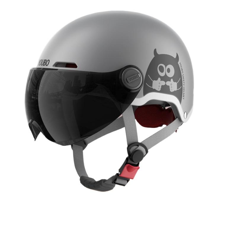 Electric Car Helmet Couple Four Seasons Universal Battery Motorcycle Men's Half Helmet Helmet