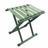 Collapsible Cross-Frame Chair Foldable Design Camp Stool space-saving for Anglers