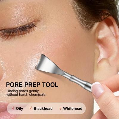 Heart Shaped Nasal Thrust Stainless Steel Acne Needle Acne Removal Kit