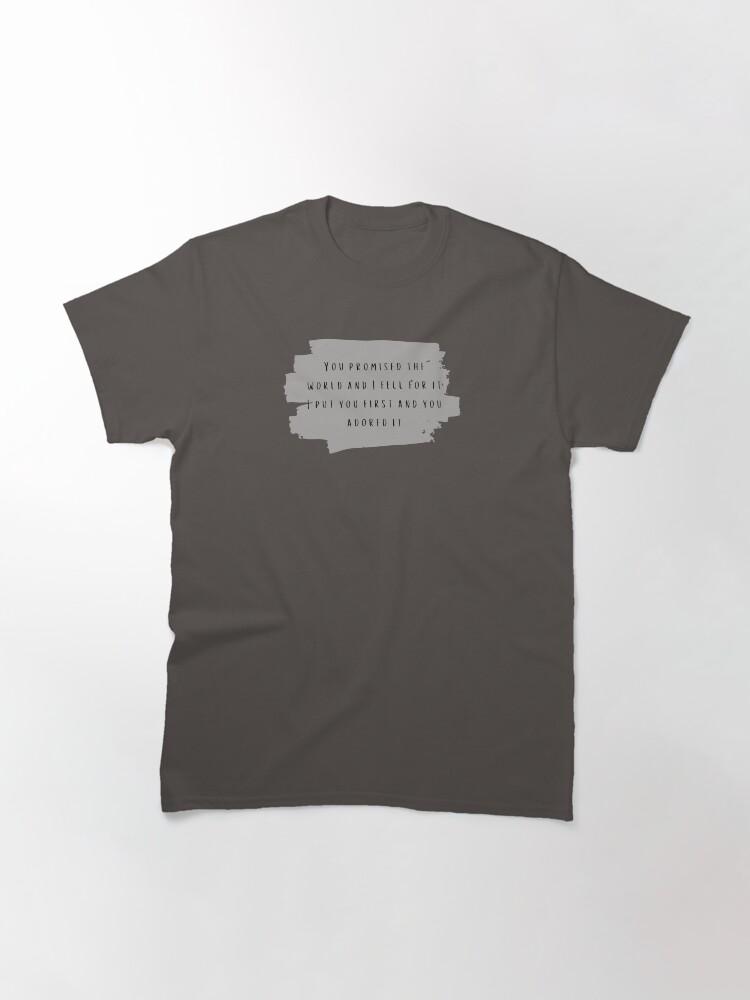 You Promised The World and I Fell For It - Selena Gomez RARE lyrics Classic T-Shirt