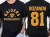 HEET! Ilya Rozanov #81-Boston Raiders T-shirt, Geïnspireerd door Verhitte Rivaliteit Unisex T-shirt