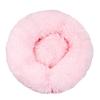 Nice Quality Drop Shipping Cute Animal Fluffy Dog Bed Premium Plush Donut Calming Bed for Pet