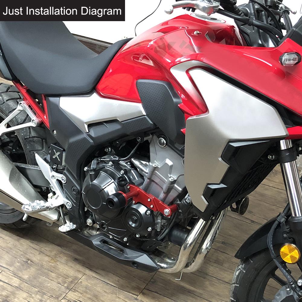 Honda CBR500R 19-22 Engine Guard: Modified Motorcycle Anti-Fall Bar.