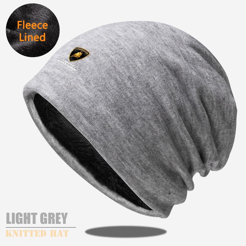 Herren Damen Hip Hop Kappe Unisex Beanie Strickmütze Fleecegefüttert Winddichte Mützen Für Lamborghini Urus Huracan Aventador Premium