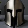 Spartan Warrior Helmet Medieval Greek Corinthian Helmet Handmade Metal Armor Spartan Costume Prop Gift for Him