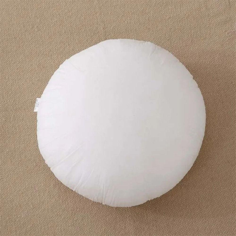 Soft Cushion Insert Core Round Cushion Interior Core Multiple Sizes Round Pillow Core  Home