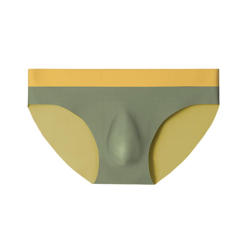 120-Pack Men's Seamless Briefs with 3D Waistband - Double-Sided Fabric, Thin Style, Ideal for Sports