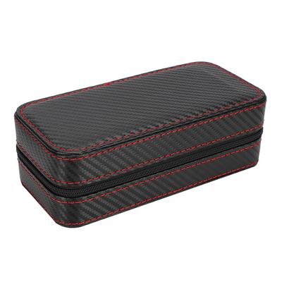 2 Fächer Uhrenetui Organizer Armbanduhr Aufbewahrungsbox Schmuck Präsentationsbehälter