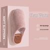 Premium Men's & Women's Warm Cotton Slippers, Non-slip Plush Indoor Silent Sandals for Autumn/Winter.