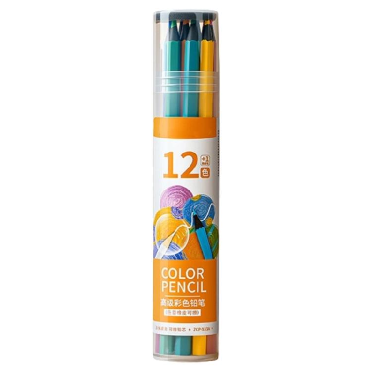 

Professional Woodless Drawing Pencils Erasable Oil Based Colored Pencils for Coloring Book Doodling Drawing Sketching