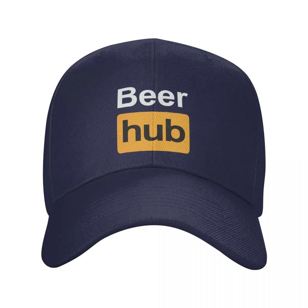Custom Punk Beer Hub Baseball Cap for Women Unisex Breathable Beerhub Dad Hat Sports Snapback Hats