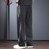 High-end outdoor ice silk casual pants men's summer thin trendy brand loose straight quick-drying drape anti-splashing trousers